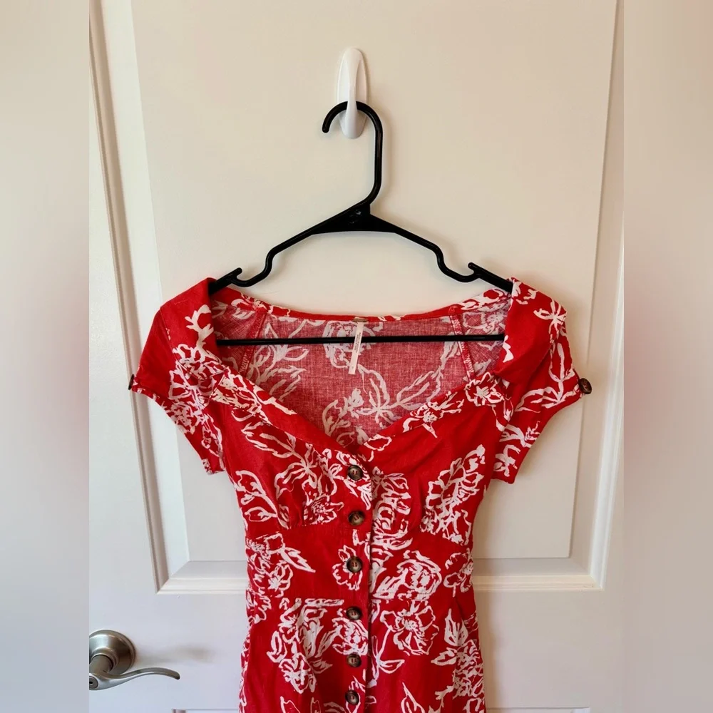 Free People A Thing Called Love Mini Dress